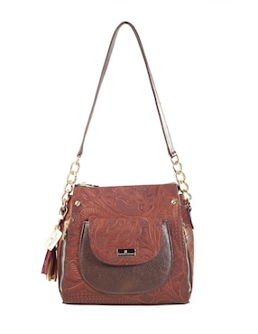 Bolsa Crossbody Angelozano México Querido De Piel