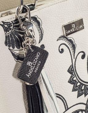 Bolsa satchel Angelozano México Querido de piel