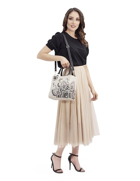 Bolsa satchel Angelozano México Querido de piel