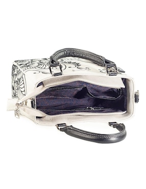 Bolsa satchel Angelozano México Querido de piel