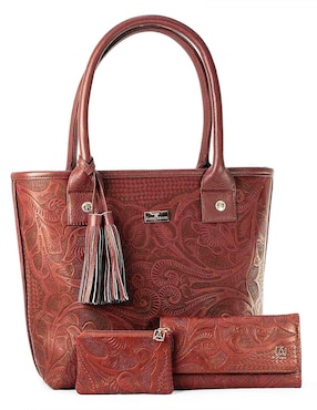 Bolsa tote Angelozano de piel para mujer