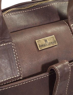 Bolsa porta laptop Angelozano Musas Mexicanas 17 pulgadas de piel