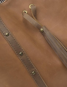 Bolsa hobo Hj Hinojosa de piel para mujer