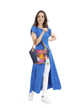 Bolsa tote Angelozano México Querido de piel
