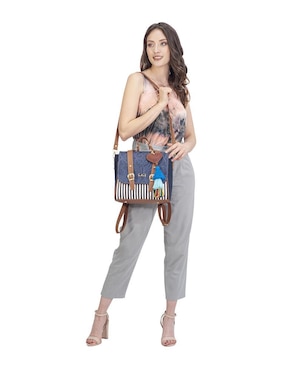 Mochila casual Angelozano México Querido para mujer