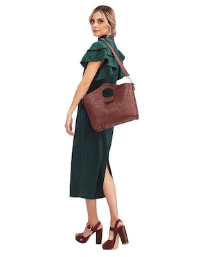 Bolsa tote Angelozano de piel para mujer