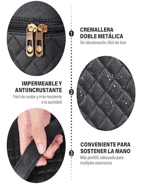 Neceser Genérica impermeable de cuero