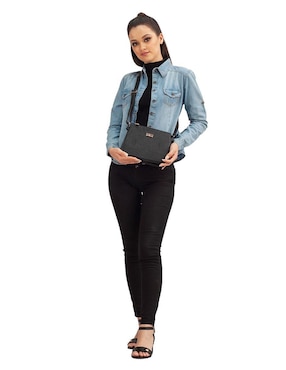 Bolsa crossbody Angelozano Jaqueline de piel para mujer