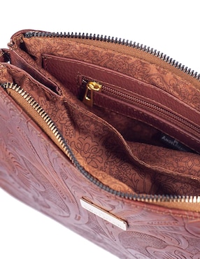 Bolsa crossbody Angelozano Jaqueline de piel para mujer