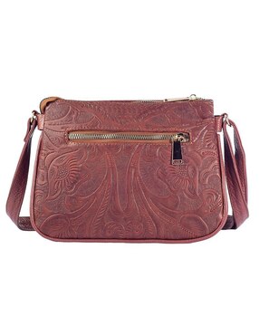 Bolsa crossbody Angelozano Jaqueline de piel para mujer