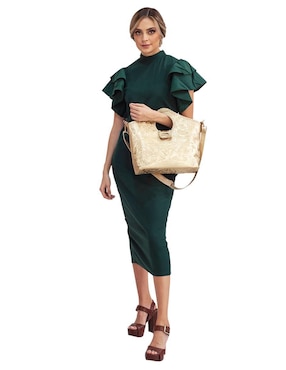 Bolsa tote Angelozano Teresa de piel para mujer