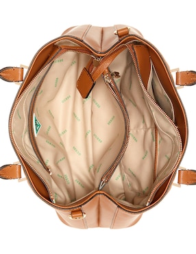 Bolsa satchel Guess Eco ivy para mujer