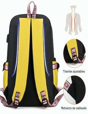 Mochila casual Genérica impermeable unisex