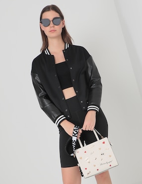 Bolsa satchel Karl Lagerfeld Paris para mujer