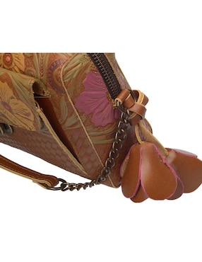 Bolsa crossbody Hj Hinojosa de cuero para mujer