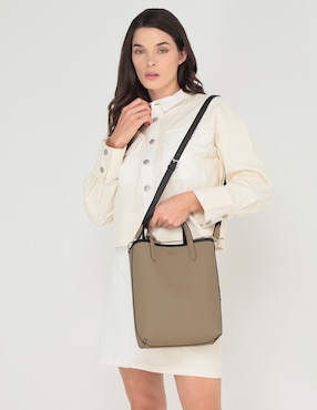 Bolsa shopper Lacoste Anna para mujer