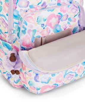 Mochila escolar Kipling Bts Prt impermeable para mujer