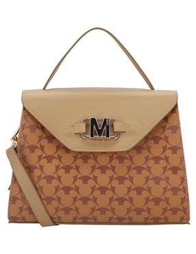 Bolsa Satchel W Capsule Nature Friends Mickey Mouse Para Mujer