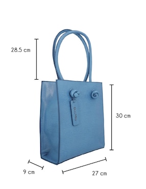 Bolsa tote Dua Mila de piel para mujer