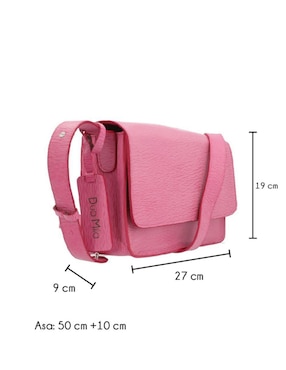 Bolsa crossbody Dua Mila de piel para mujer