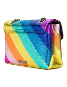 Bolsa flap Kurt Geiger Multi Arcoiris Mediana de piel para mujer