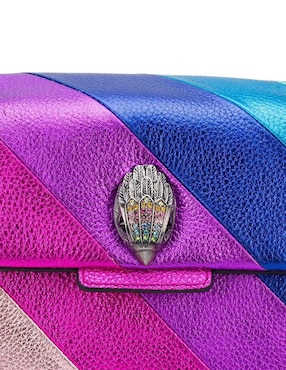 Bolsa flap Kurt Geiger Multi Arcoiris Mediana de piel para mujer