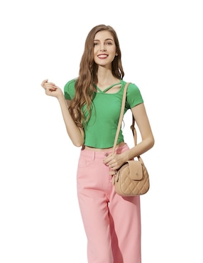 Bolsa crossbody Hpc Polo Casual para mujer