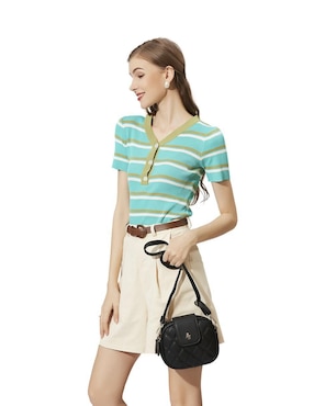 Bolsa crossbody Hpc Polo Casual para mujer