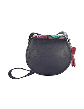 Bolsa crossbody Angelozano Natalia Telar de piel para mujer