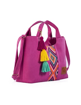 Bolsa satchel Angelozano Izamal Sublimado para mujer