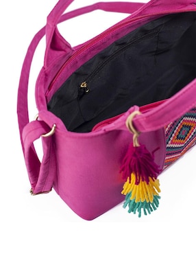 Bolsa satchel Angelozano Izamal Sublimado para mujer