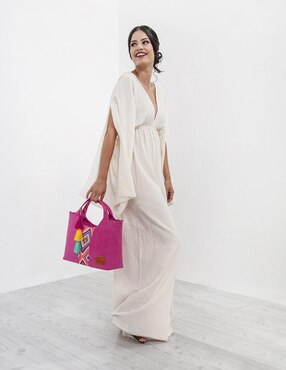 Bolsa satchel Angelozano Izamal Sublimado para mujer