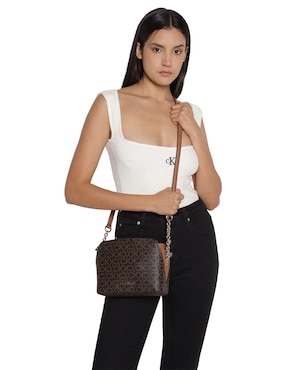 Bolsa crossbody Calvin Klein Hailey para mujer