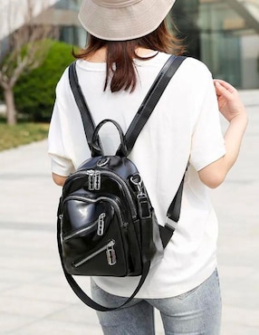 Backpack Likëpink Fashion and Life de cuero