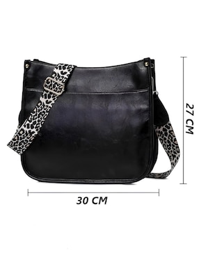 Bolsa crossbody Likëpink de cuero unisex
