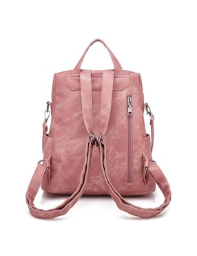 Backpack Likëpink de cuero para mujer