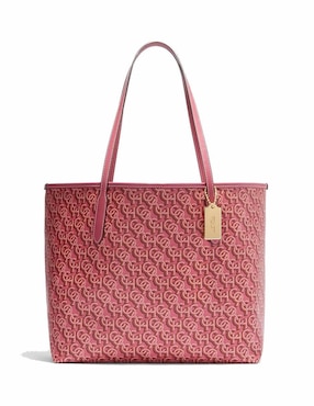 Bolsa Tote Coach De Cuero Para Mujer