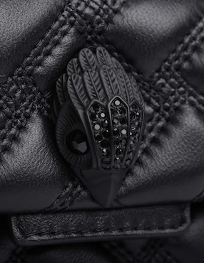 Bolsa flap Kurt Geiger de cuero para mujer