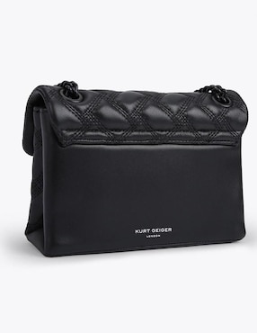 Bolsa flap Kurt Geiger de cuero para mujer