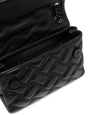 Bolsa flap Kurt Geiger de cuero para mujer