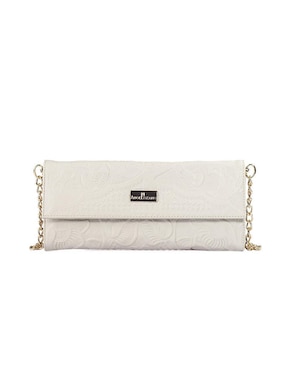 Bolsa Clutch Angelozano Aara Piel Grabada De Piel Para Mujer