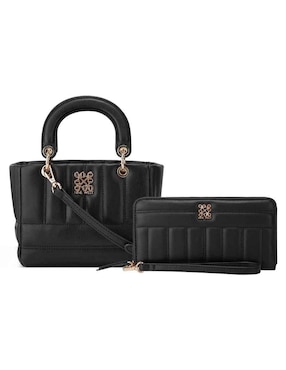 Set Bolsa Satchel + Cartera Nine West Para Mujer