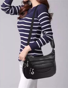 Bolsa bandolera Likëpink Fashion And Style de piel para mujer