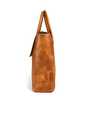 Bolsa flap Woge México de piel para mujer