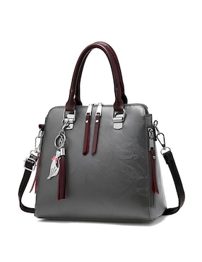 Bolsa crossbody Likëpink de cuero para mujer