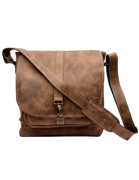 Bolsa Messenger Hj Hinojosa De Cuero Unisex