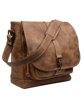 Bolsa messenger Hj Hinojosa Messenger de cuero unisex