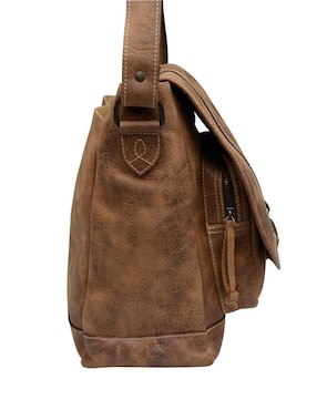 Bolsa messenger Hj Hinojosa Messenger de cuero unisex