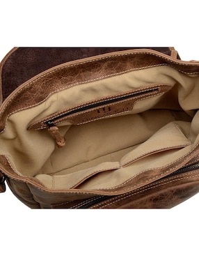 Bolsa messenger Hj Hinojosa Messenger de cuero unisex