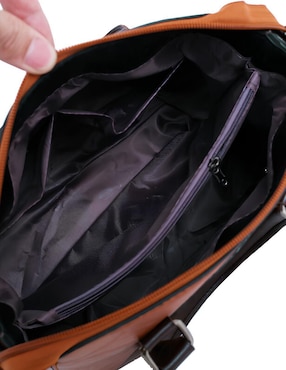 Bolsa tote Likëpink India Trivu de cuero para mujer